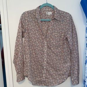 Floral Button Up Top